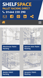 Mobile Screenshot of palletrackingdirect.co.uk